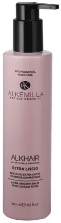 Разглаживающий кондиционер для блеска волос Alkemilla Eco Bio Cosmetic Balsamo Lucidante Extra Liscio, 250 мл