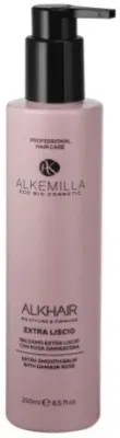 Разглаживающий кондиционер для блеска волос Alkemilla Eco Bio Cosmetic Balsamo Lucidante Extra Liscio, 250 мл