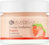 Alkemilla Eco Bio Cosmetic Alkemilla Eco Bio Cosmetic Sorbet Cream - Крем-сорбет для лица Alkemilla Sorbet Strawberry для чувствительной кожи 50 мл — фото 1