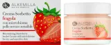 Alkemilla Eco Bio Cosmetic Alkemilla Eco Bio Cosmetic Sorbet Cream - Крем-сорбет для лица Alkemilla Sorbet Strawberry для чувствительной кожи 50 мл — фото 2