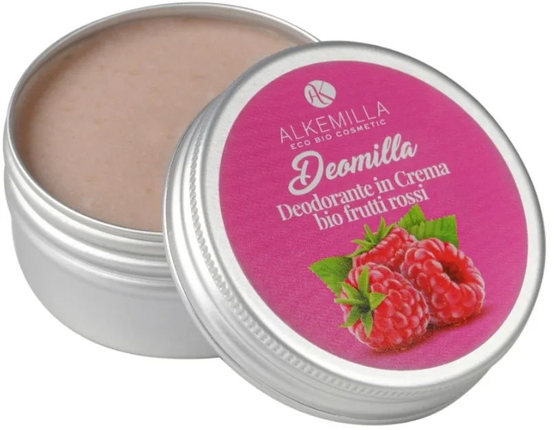 Alkemilla Eco Bio Cosmetic Alkemilla Eco Bio Cosmetic Bio Cream Deodorant - Натуральный крем-дезодорант Alkemilla Deomilla красные ягоды