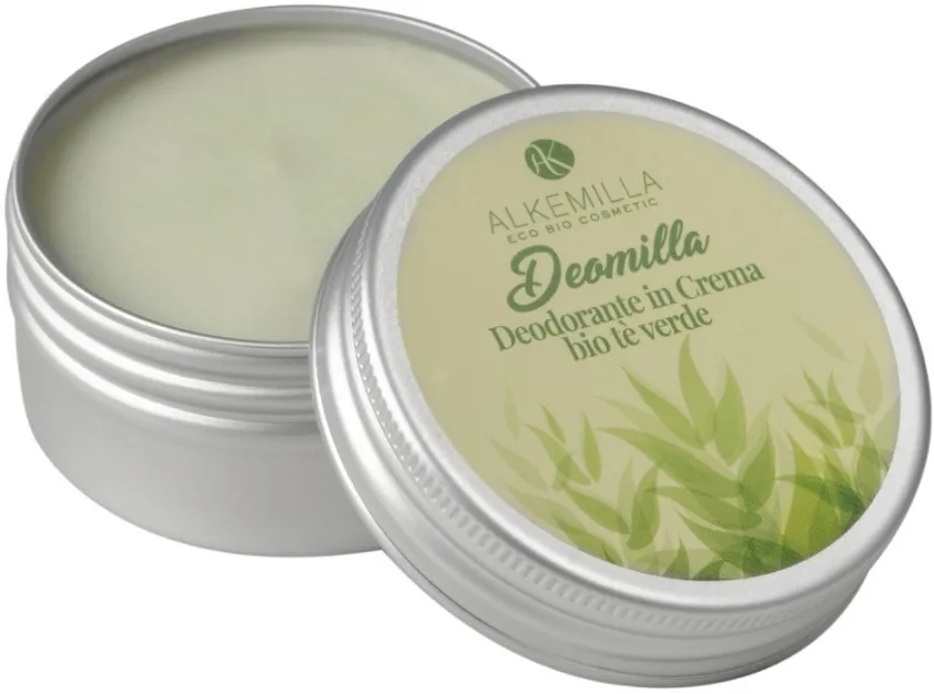 Alkemilla Eco Bio Cosmetic Alkemilla Eco Bio Cosmetic Bio Cream Deodorant - Натуральный крем-дезодорант Alkemilla Deomilla зелёный чай