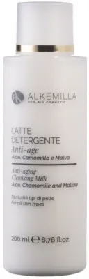 Alkemilla Eco Bio Cosmetic Alkemilla Eco Bio Cosmetic Anti-Ageing Cleansing Face Milk - Alkemilla Eco Bio anti-age очищающее молочко с розой мальвой подсолнечником и сезамом 200 мл