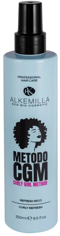 Alkemilla Eco Bio Cosmetic Alkemilla Eco Bio Cosmetic Refresh Curls CGM Method - Несмываемый спрей для обновления кудрей Alkemilla Eco Bio Refresh Curls CGM Method, Италия, 250 мл