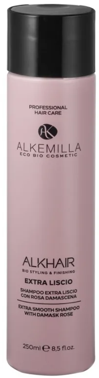Alkemilla Eco Bio Cosmetic Alkemilla Eco Bio Cosmetic Extra Smooth Shampoo - Шампунь Alkemilla с дамасской розой для сухих, тусклых и повреждённых волос, 250 мл