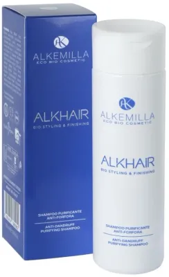 Alkemilla Eco Bio Cosmetic Alkemilla Eco Bio Cosmetic Anti-Dandruff Purifying Shampoo - Шампунь Alkemilla Eco Bio против перхоти, органический, с ментолом и лопухом, 250 мл