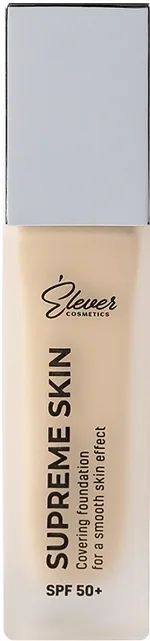 Тональный флюид Elever Cosmetics Supreme Skin сатиновый SPF 50+, 30 мл, оттенок Porcelain