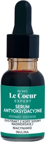 Безводная антиоксидантная сыворотка с экстрактом коры сосны приморской 5% Le Coeur 15 мл