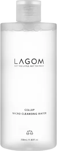 Lagom Cellup мицеллярная вода с арганой оливой центеллой пантенолом и витамином E 350 мл