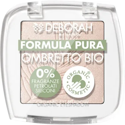 Тени для век Deborah Formula Pura Ombretto Bio высокопигментированные, 5 г