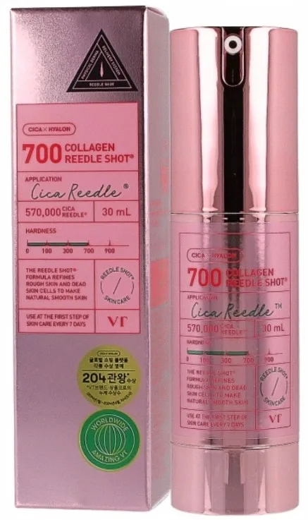 Сыворотка для лица с коллагеном и микроиглами VT Cosmetics Reedle Shot 700 30 мл