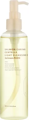 Масло для лица Heve Blue Salmon Caring Centella гидрофильное для чувствительной кожи 250 мл