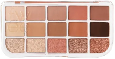 Палетка теней для век Fwee More Mood Eyeshadow Palette 15 оттенков нюдовая