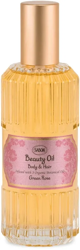 Ароматизированное масло для тела Sabon Green Rose с макадамией и арганой