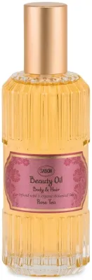 Ароматизированное масло для тела Sabon Rose Tea с макадамией и арганой