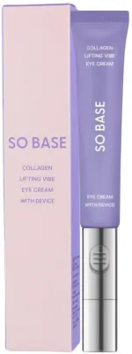 Крем для кожи вокруг глаз с вибромассажером So Base Collagen Lifting Vibe 15 мл