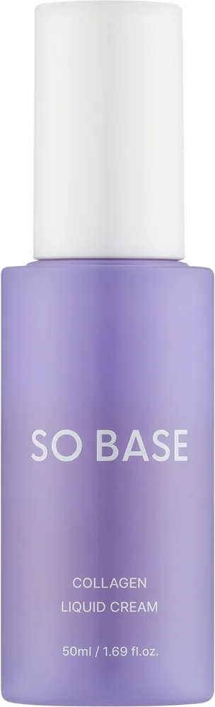 Крем для лица So Base Collagen Liquid Cream с коллагеном лёгкая текстура 50 мл