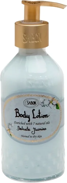 Sabon Delicate Jasmine Body Lotion — бальзам для тела с 7 маслами и ароматом жасмина, 200 мл