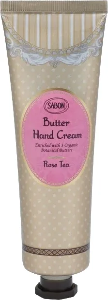 Крем-масло для рук Sabon Rose Tea питательный с маслом ши и какао 75 мл