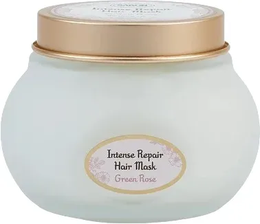 Восстанавливающая маска для волос Sabon Green Rose, масло ши, аргановое и кокосовое масло, минералы Мёртвого моря, 200 мл