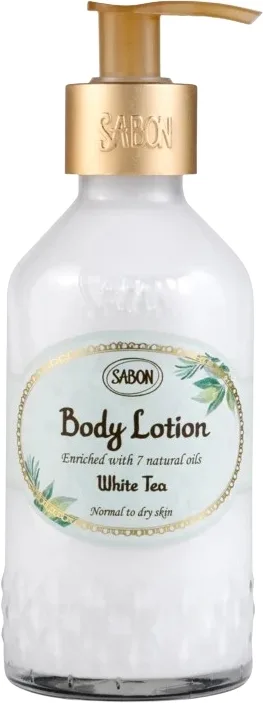 Sabon White Tea Body Lotion — бальзам для тела с 7 маслами и ароматом белого чая, 200 мл