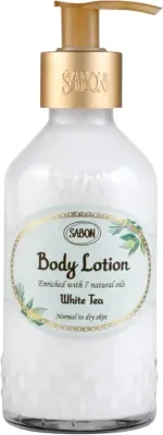 Sabon White Tea Body Lotion — бальзам для тела с 7 маслами и ароматом белого чая, 200 мл