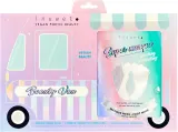 Набор масок Inuwet Beauty Van отшелушивающая маска-носки для ног маска-перчатки для рук и маска для лица 40+16+30 мл — фото 2