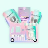 Набор масок Inuwet Beauty Van отшелушивающая маска-носки для ног маска-перчатки для рук и маска для лица 40+16+30 мл — фото 3