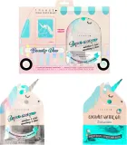 Набор масок Inuwet Beauty Van маска-шапочка для волос и детокс-маска для лица с маслом макадамии 30+30 мл — фото 1