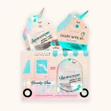 Набор масок Inuwet Beauty Van маска-шапочка для волос и детокс-маска для лица с маслом макадамии 30+30 мл — фото 3