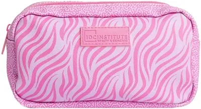 Косметичка IDC Institute 90314 на молнии розовая 18х10х5 см