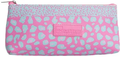 Косметичка IDC Institute Cosmetic Bag 90315 розово-мятная малая на молнии 19,5х8,5 см