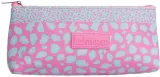 Косметичка IDC Institute Cosmetic Bag 90315 розово-мятная малая на молнии 19,5х8,5 см — фото 1
