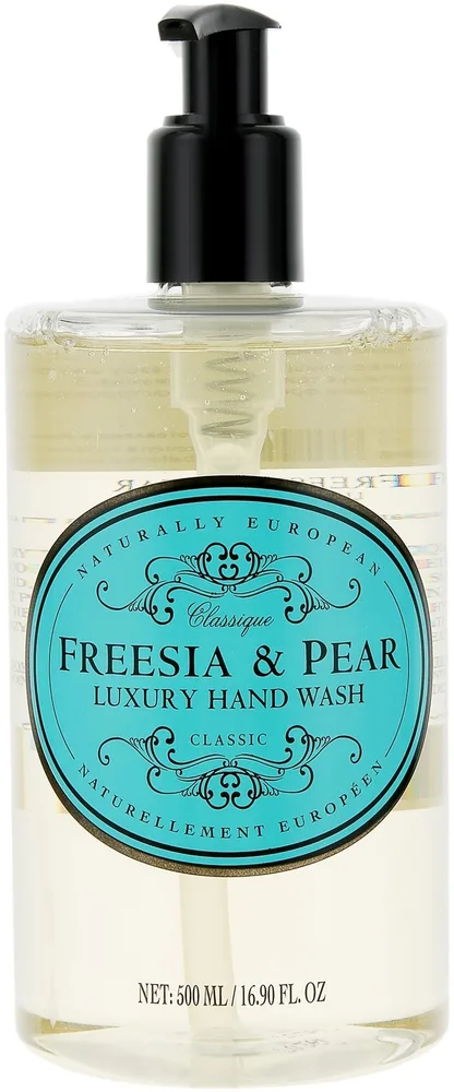 Мыло жидкое для рук Naturally European Freesia & Pear фрезия и груша, 500 мл