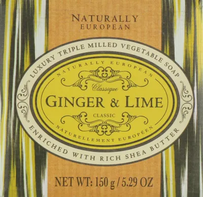 Мыло Naturally European Ginger & Lime имбирь и лайм, 150 г