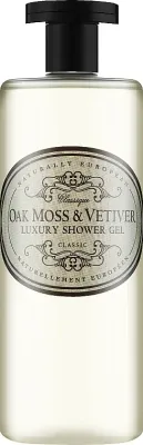 Гель для душа Naturally European Oak Moss & Vetiver с маслом ши и авокадо, 500 мл