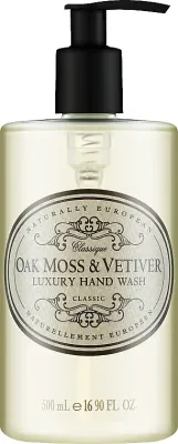 Мыло жидкое для рук Naturally European Oak Moss & Vetiver дубовый мох, 500 мл