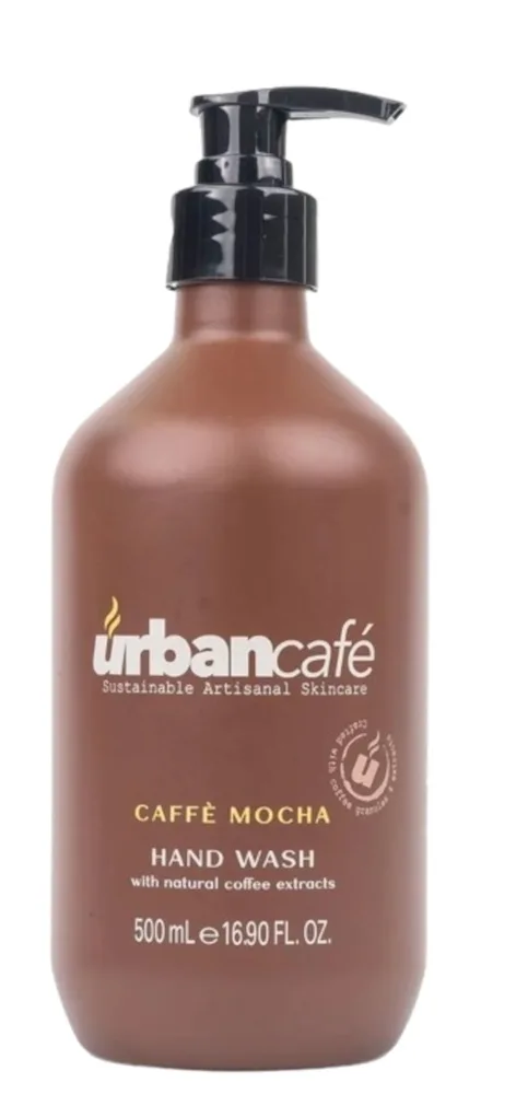 Мыло жидкое для рук Urban Cafe Caffe Mocha кофейное, 500 мл