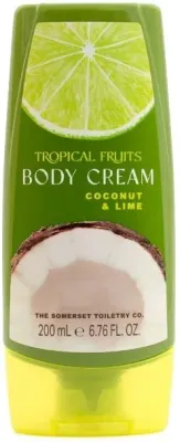 Крем для тела Tropical Fruits Кокос и лайм увлажняющий 200 мл