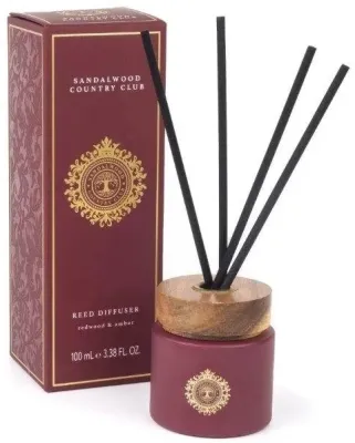 Аромадиффузор для дома The Somerset Toiletry Co. Sandalwood Country Club Reed Diffuser Redwood & Amber 100 мл