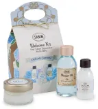 Набор для тела Sabon Delicate Jasmine масло для душа молочко для тела и скраб с ароматом жасмина 100+50+60 мл — фото 2