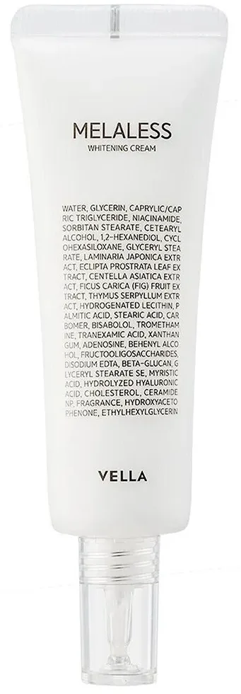 Осветляющий крем для лица и шеи Vella Melaless Whitening 50 мл