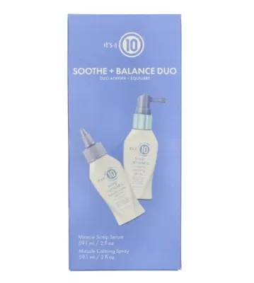 Набор It's A 10 Soothe & Balance сыворотка для кожи головы 59.1 мл и успокаивающий спрей 59.1 мл