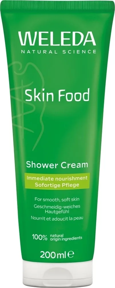 Крем-гель для душа Weleda Skin Food Shower Cream питательный, 200 мл