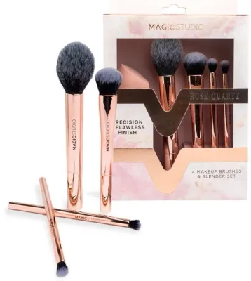 Набор кистей и спонжа для макияжа Magic Studio Makeup Brush Kit из 5 предметов