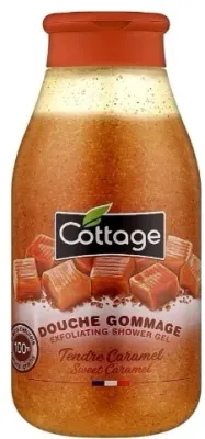 Отшелушивающий гель для душа Cottage Sweet Caramel с ароматом карамели, 270 мл