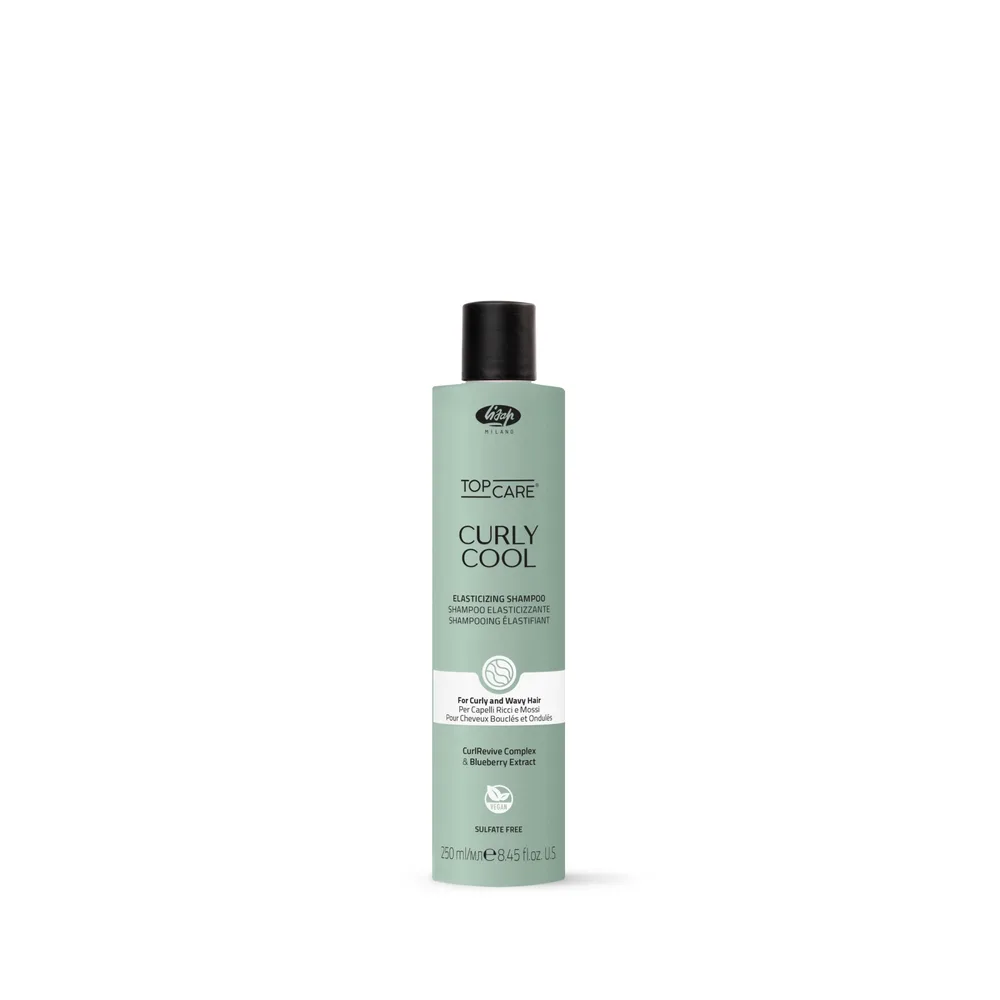 Шампунь для волос Lisap Top Care Curly Cool Elasticizing Shampoo для вьющихся и волнистых волос