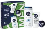 Набор NIVEA MEN Sensitive гель для душа 3 в 1 250 мл гель для умывания 100 мл и универсальный крем 30 мл — фото 1