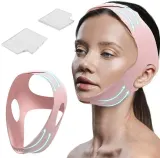 Охлаждающая маска для лица, розовая Yeye V-line Mask — фото 1