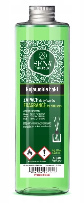 Ароматическая жидкость для диффузора Sena Folk Kuyavian Meadows 250 мл